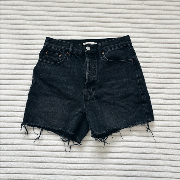 Black Pacsun Denim Shorts- 90’s Girlfriend- size-27 - Picture 1 of 3